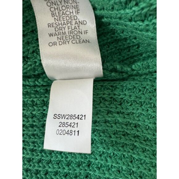 NWT J.Jill Collard Button Front Textured Cardigan in Sweet Grass, M - Picture 5 of 8